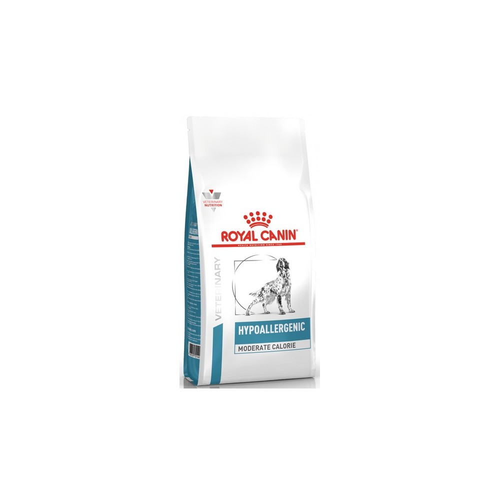 Royal Canin Veterinary Diet Canine Hypoallergenic Moderate Calorie 7kg