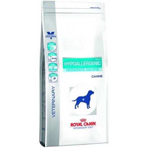 Royal Canin Veterinary Diet Canine Hypoallergenic Moderate Calorie 7kg