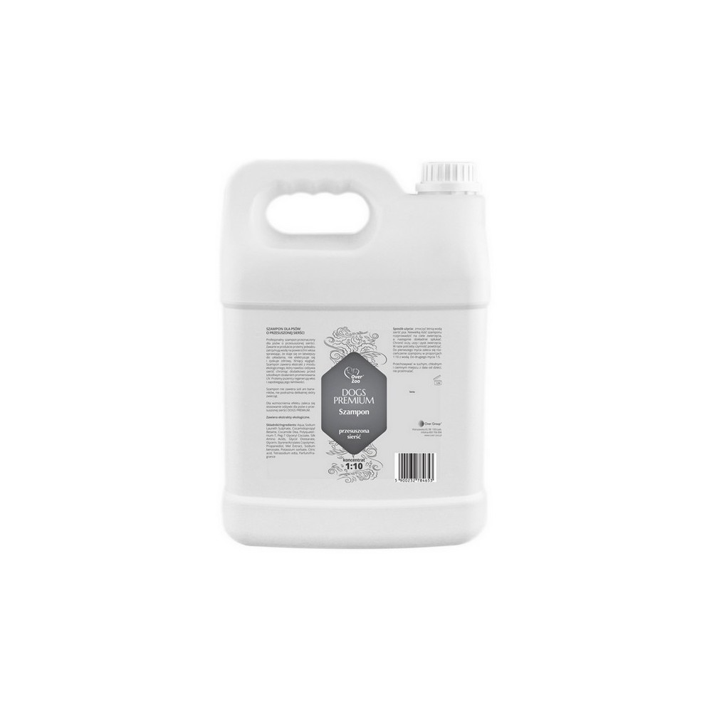Over Zoo Szampon Dogs Premium - sucha sierść 5L