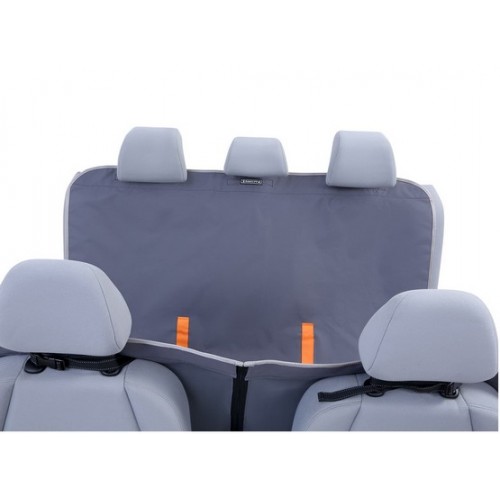 Kardiff Anti Slip mata samochodowa na tylne fotele z zamkiem i bokami M popielata