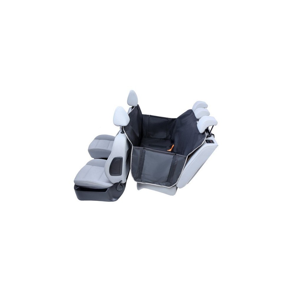 Kardiff Anti Slip mata samochodowa na tylne fotele z bokami M czarna