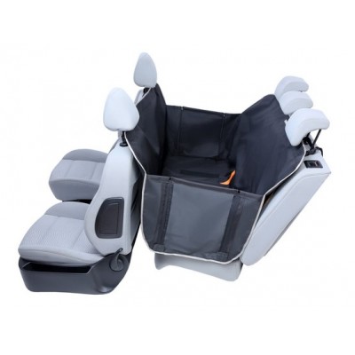 Kardiff Anti Slip mata samochodowa na tylne fotele z bokami S czarna