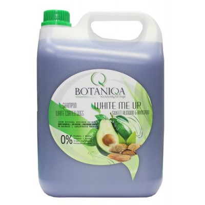 Botaniqa White Me Up Sweet Almond & Avocado Szampon - połysk i blask 5L