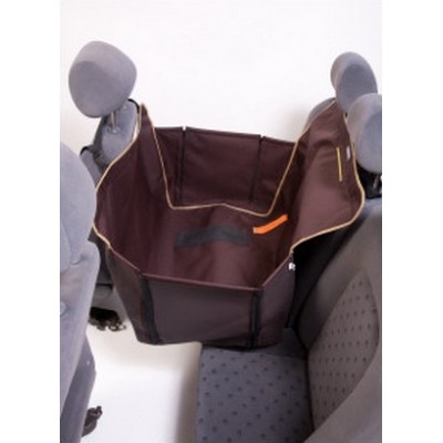 Kardiff Anti Slip Mini 1/2 Mata samochodowa na połowę tylnego fotela brązowa