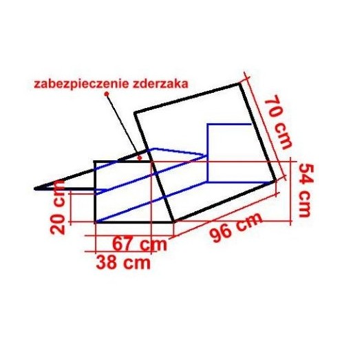 Carpatus Mata do samochodu hatchback
