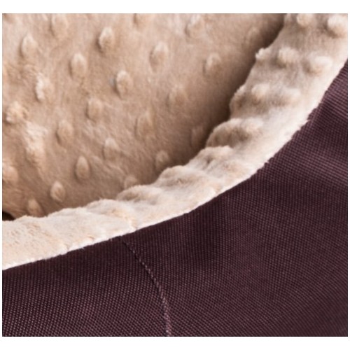 Bimbay Pokrowiec do kanapy Minky r.3 - 100x80cm brąz-beż