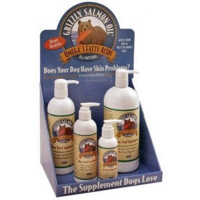 Grizzly olej z dzikiego łososia 250ml