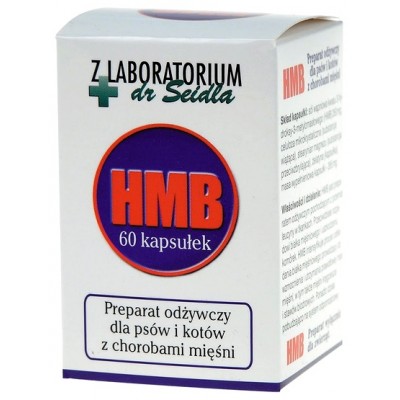 Dr Seidel HMB preparat odżywczy dla psów i kotów 60 kapsułek