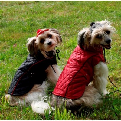 Grande Finale Kurtka pikowana czerwona rozmiar 4 [U12]