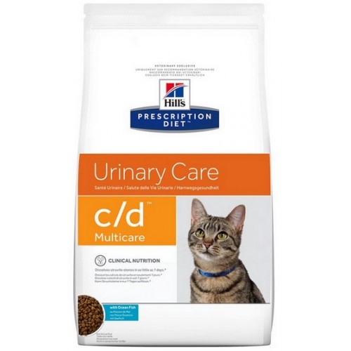 Hill's Prescription Diet c/d Feline z Rybami Morskimi 1,5kg