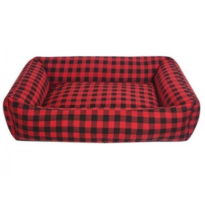 CHABA Legowisko Sofa Standard r.1 czerwona krata