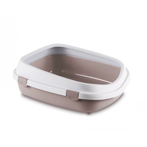 Stefanplast Kuweta Jumbo dla dużych kotów pudrowy róż [96859]