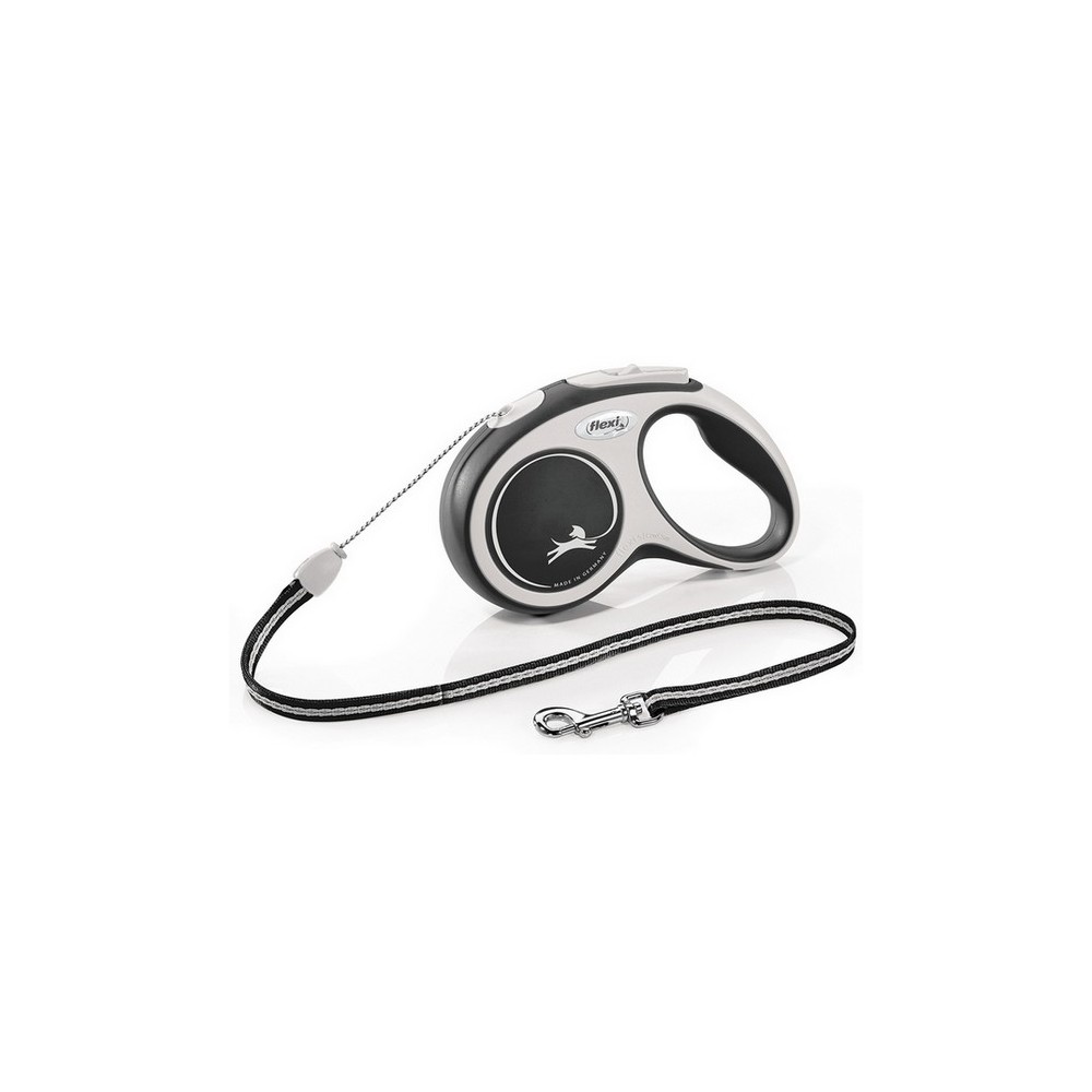 Flexi New Comfort Smycz linka S 5m czarna [FL-2847]