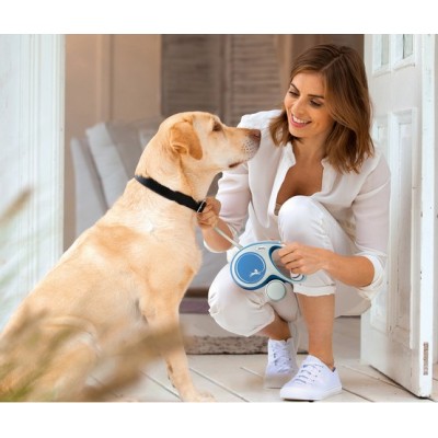 Flexi New Comfort Smycz linka S 5m czarna [FL-2847]