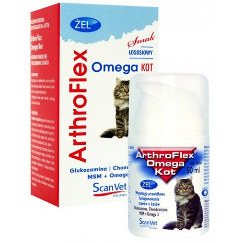ScanVet ArthroFlex Omega żel dla kota 50ml