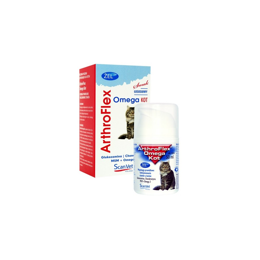 ScanVet ArthroFlex Omega żel dla kota 50ml