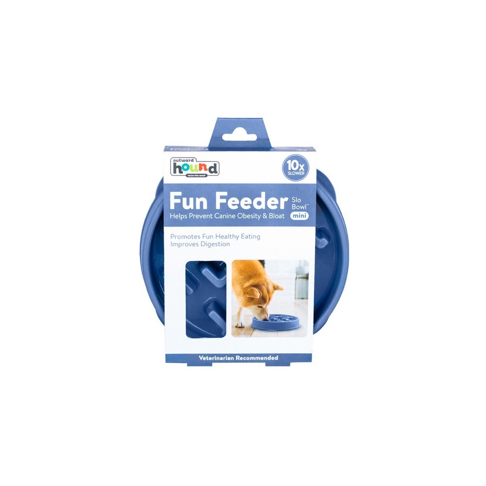 Outward Hound Fun Feeder Mini Miska niebieska [67830]