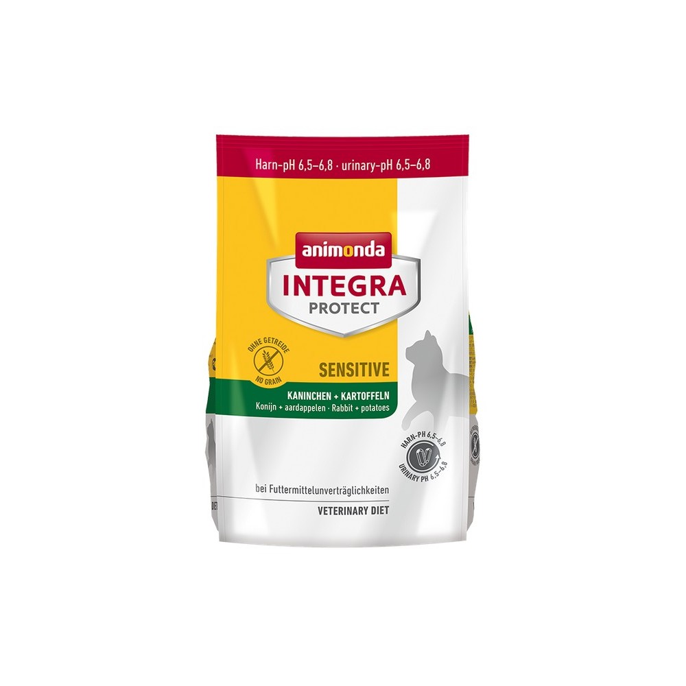 Animonda Integra Protect Sensitive Dry dla kota - z królikiem i ziemniakami 1,2kg