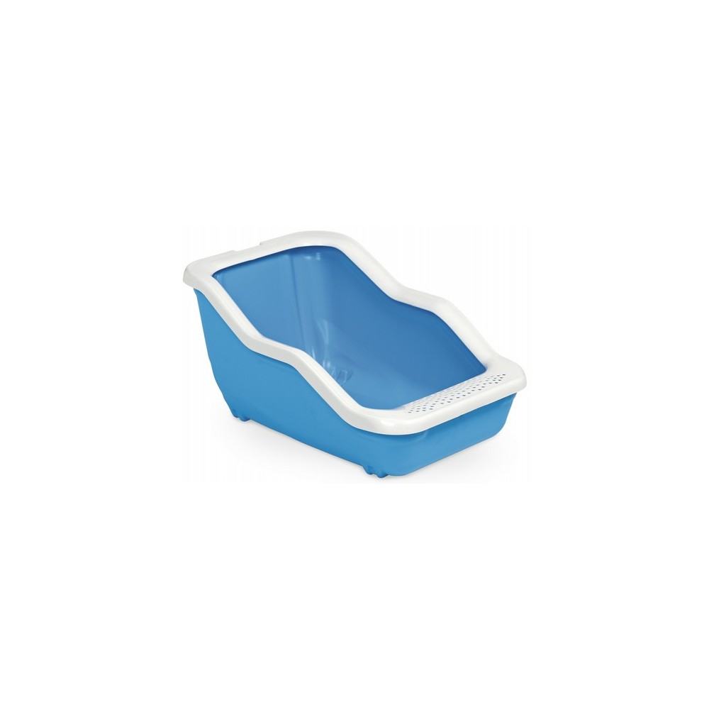 MPS Kuweta Netta Open biało-niebieska 54x39x29cm