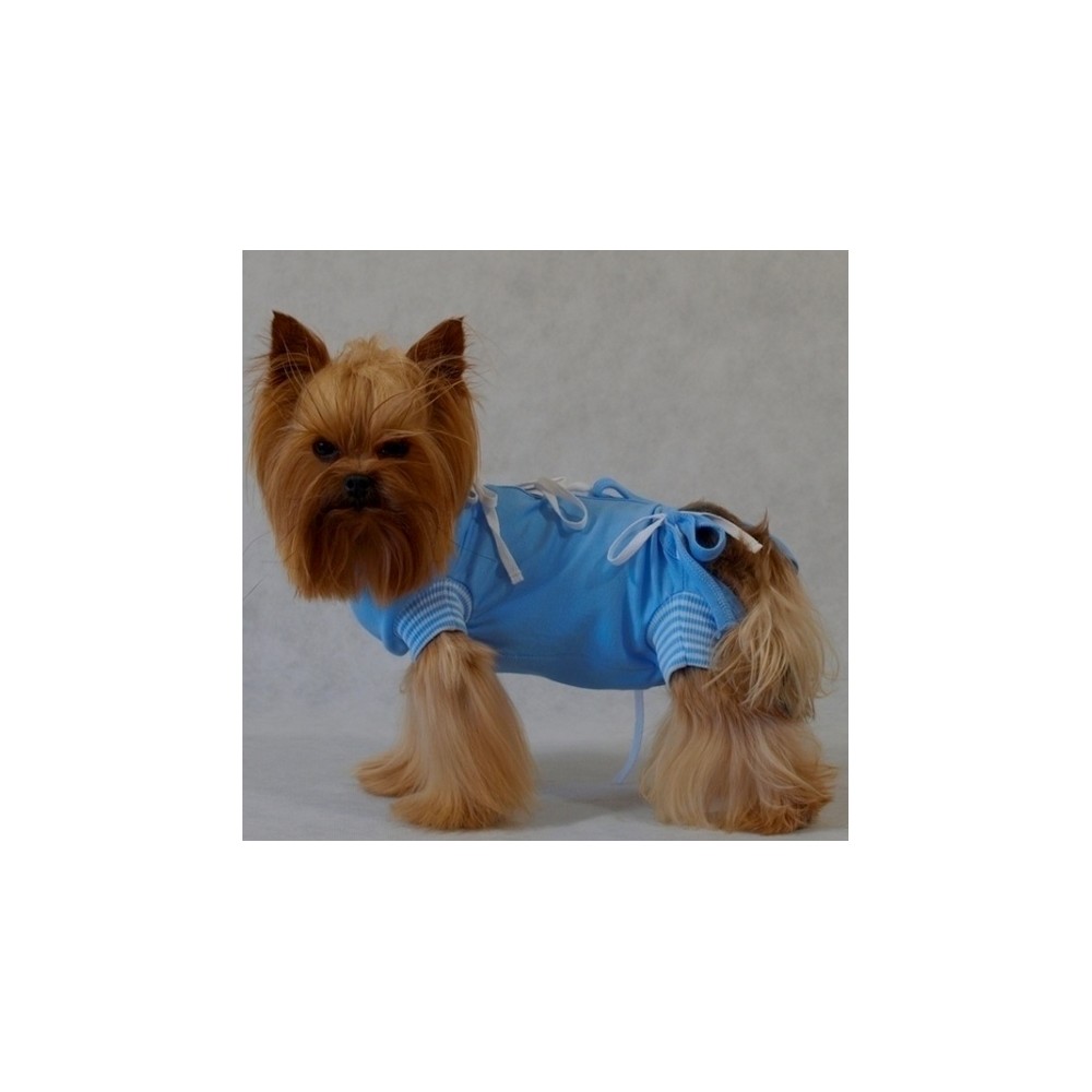 Grande Finale Koszulka pooperacyjna rozmiar 7 / 70cm niebieska [WET1]