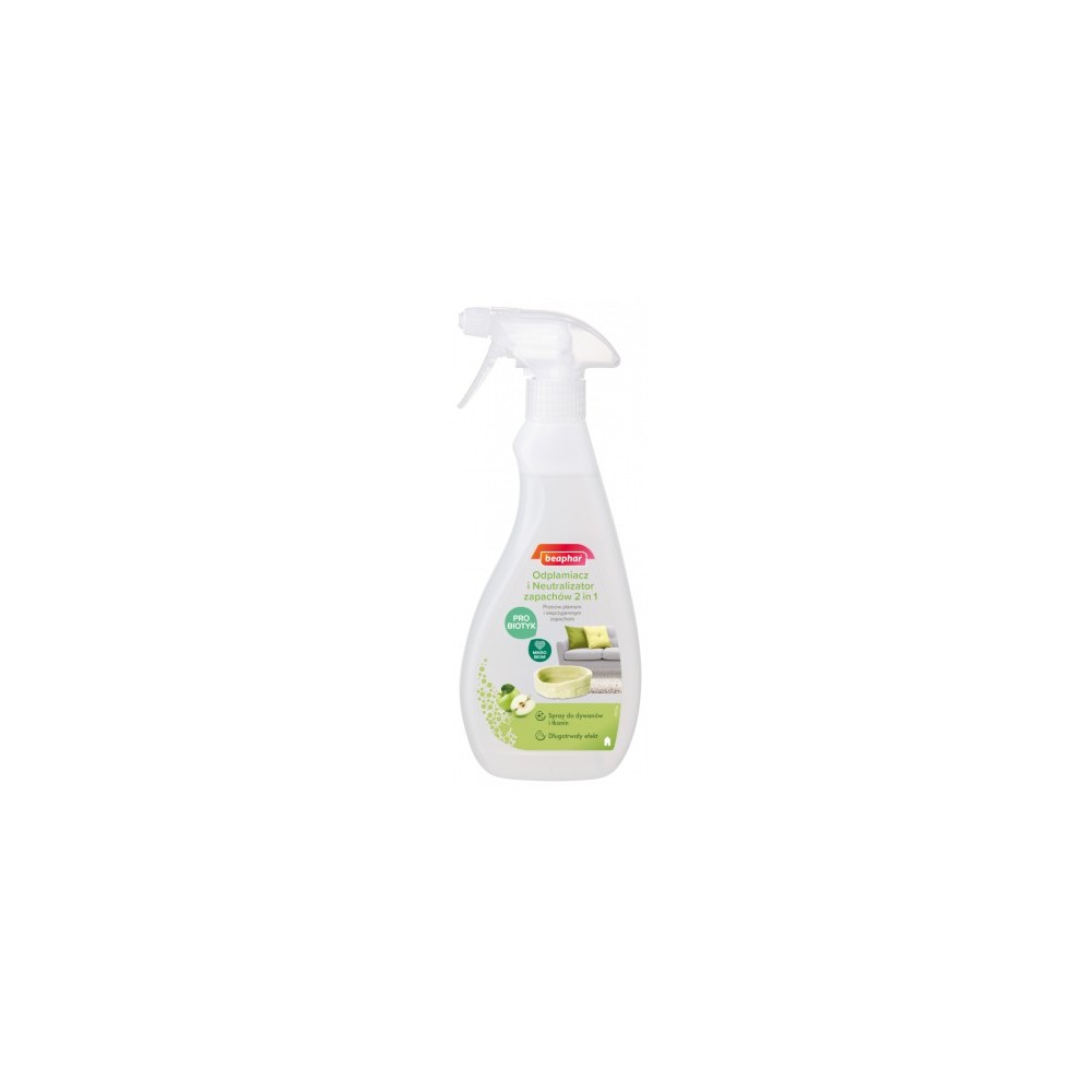 Beaphar Odour Remover - odplamiacz i neutralizator zapachów probiotyczny 500ml