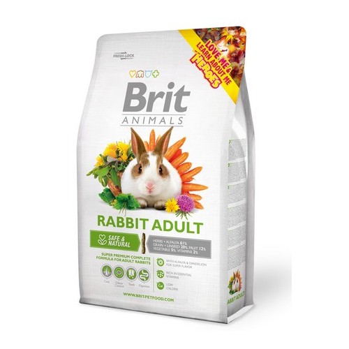 Brit Animals Rabbit Adult Complete 1,5kg