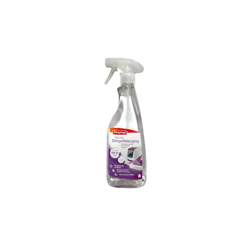 Beaphar Disinfection Spray - płyn do dezynfekcji w sprayu 500ml