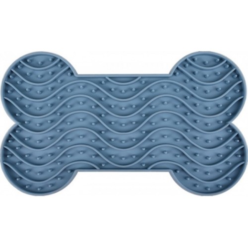 Flamingo Lick Pad Mata antystresowa M niebieska