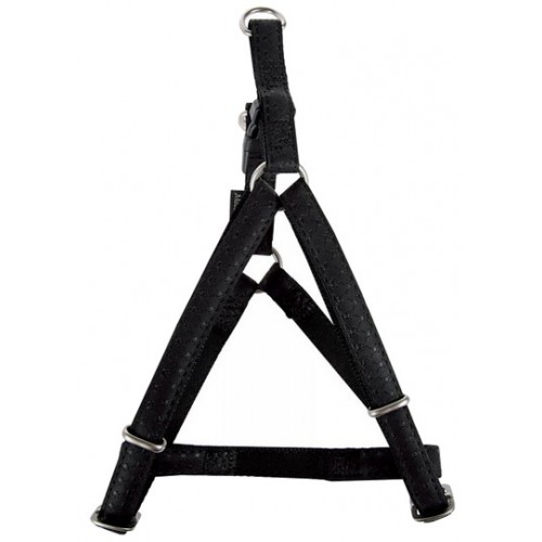 Zolux Szelki regulowane Mac Leather 10mm Czarne [522050NO]