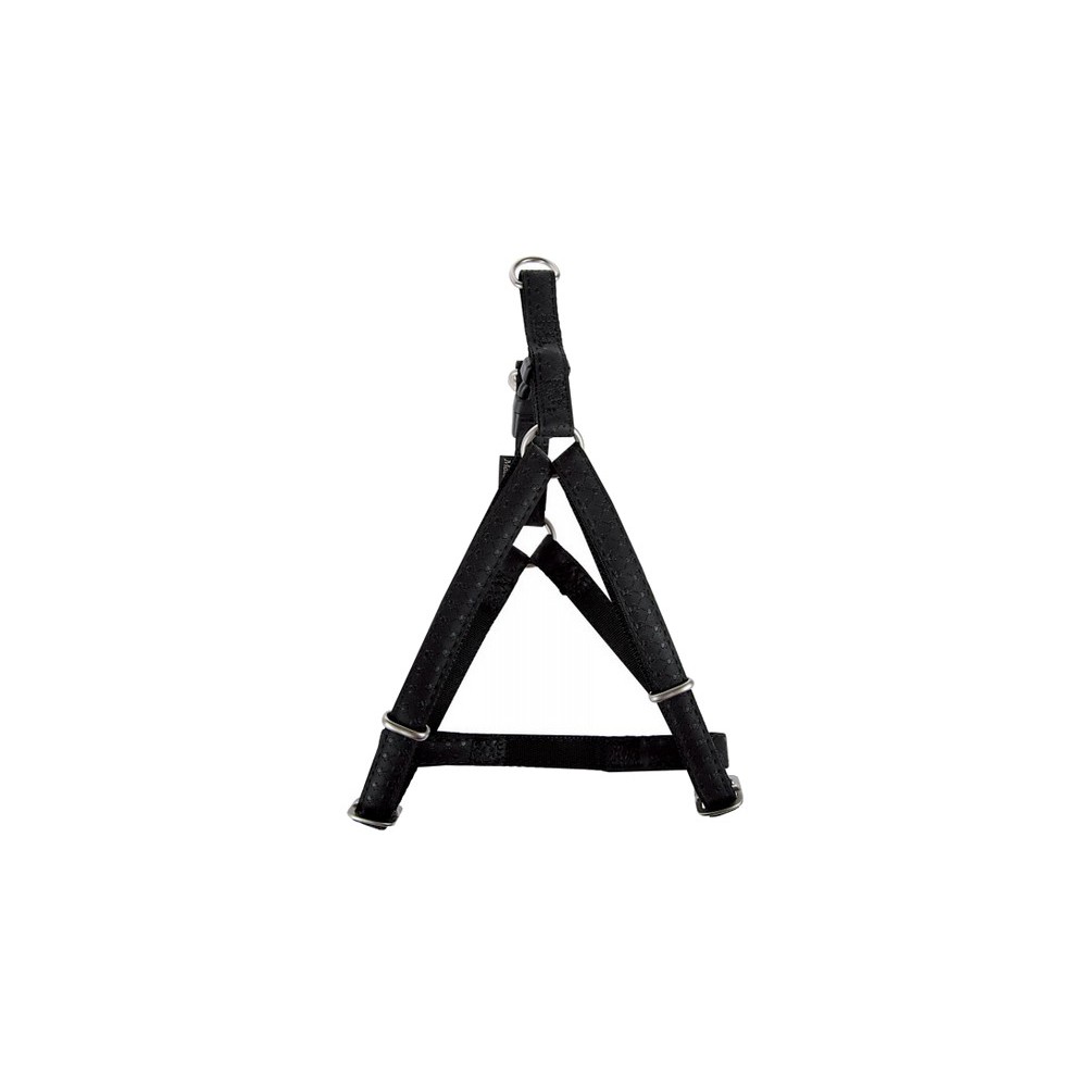 Zolux Szelki regulowane Mac Leather 10mm Czarne [522050NO]