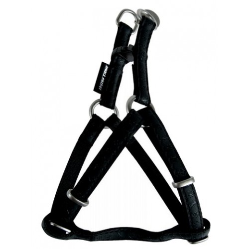 Zolux Szelki regulowane Mac Leather 10mm Czarne [522050NO]