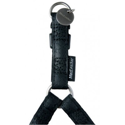 Zolux Szelki regulowane Mac Leather 10mm Czarne [522050NO]