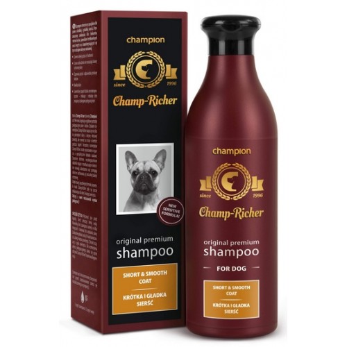 Champ-Richer Szampon dla sierści krótkiej i gładkiej 250ml
