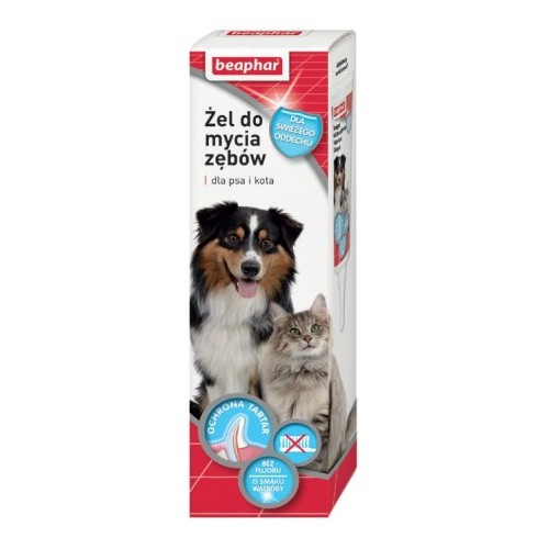 Beaphar Żel do mycia zębów dla psa i kota 100ml