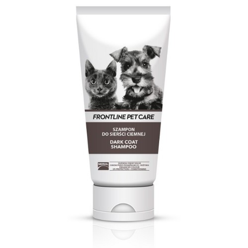 Frontline Pet Care Szampon do sierści ciemnej dla psa i kota 200ml