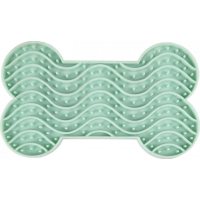 Flamingo Lick Pad Mata antystresowa S zielona
