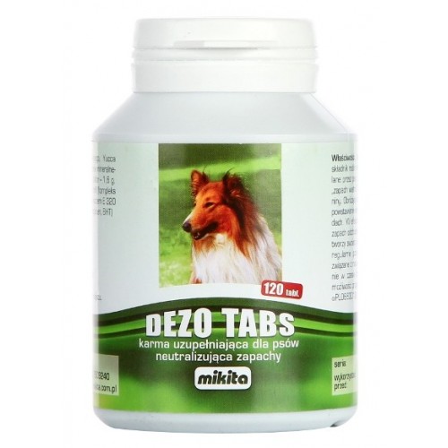 Mikita Dezotabs 120 tabletek - neutralizuje zapachy