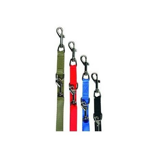 CHABA Smycz taśma regulowana - 16mm x 130/260cm niebieska