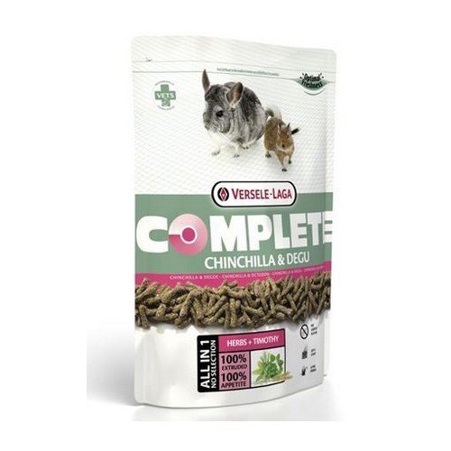 Versele-Laga Chinchilla & Degu Complete pokarm dla szynszyli i koszatniczki  500g
