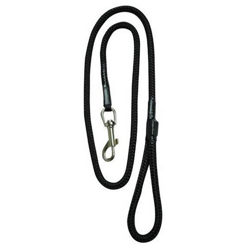 CHABA Smycz linka - 10mm x 120cm czarna