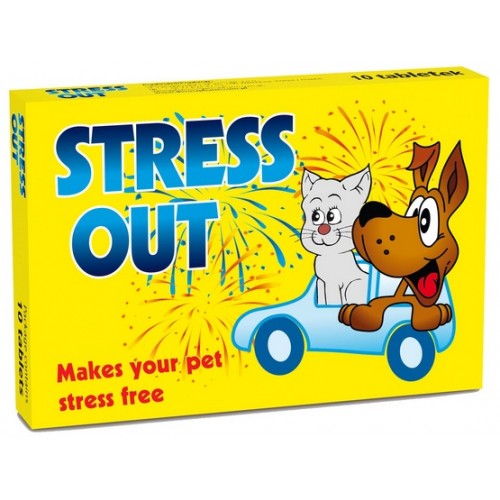DermaPharm Stress Out dla psa i kota blister 10 tabl.