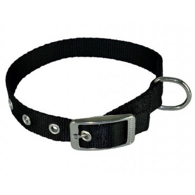 CHABA Obroża Gładka Lux 20mm x 45cm czarna