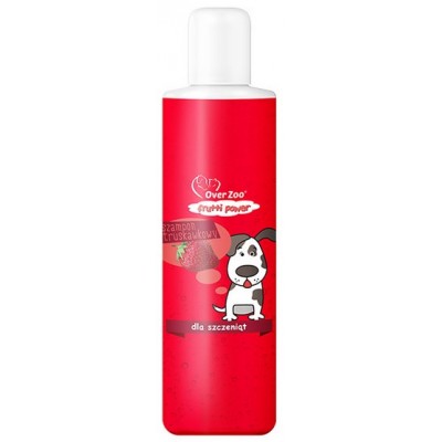 Over Zoo Frutti Power Szampon o zapachu truskawkowym - dla szczeniąt 200ml