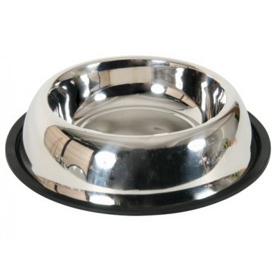 Zolux Miska Inox na gumie 21cm 0,45L [475480]