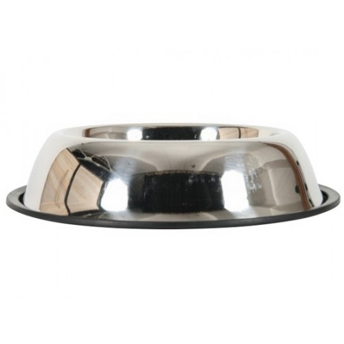 Zolux Miska Inox na gumie 21cm 0,45L [475480]