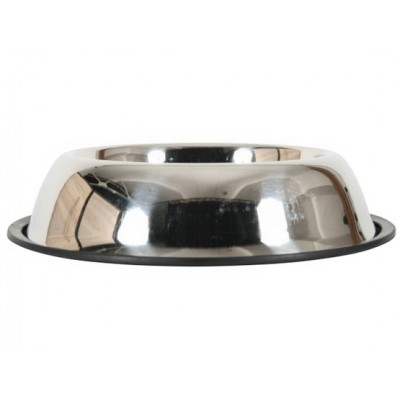 Zolux Miska Inox na gumie 21cm 0,45L [475480]