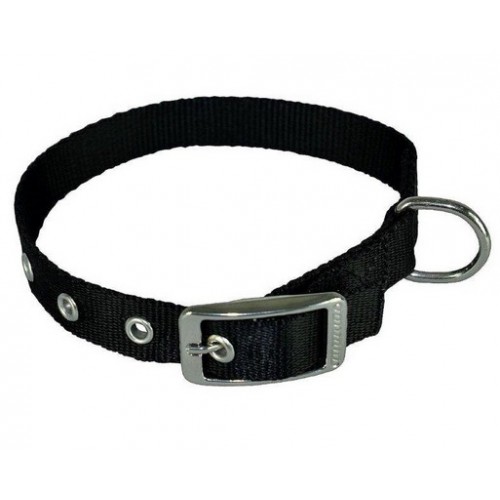 CHABA Obroża Gładka Lux 16mm x 35cm czarna