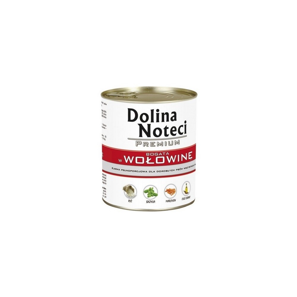 Dolina Noteci Premium Pies Wołowina puszka 800g