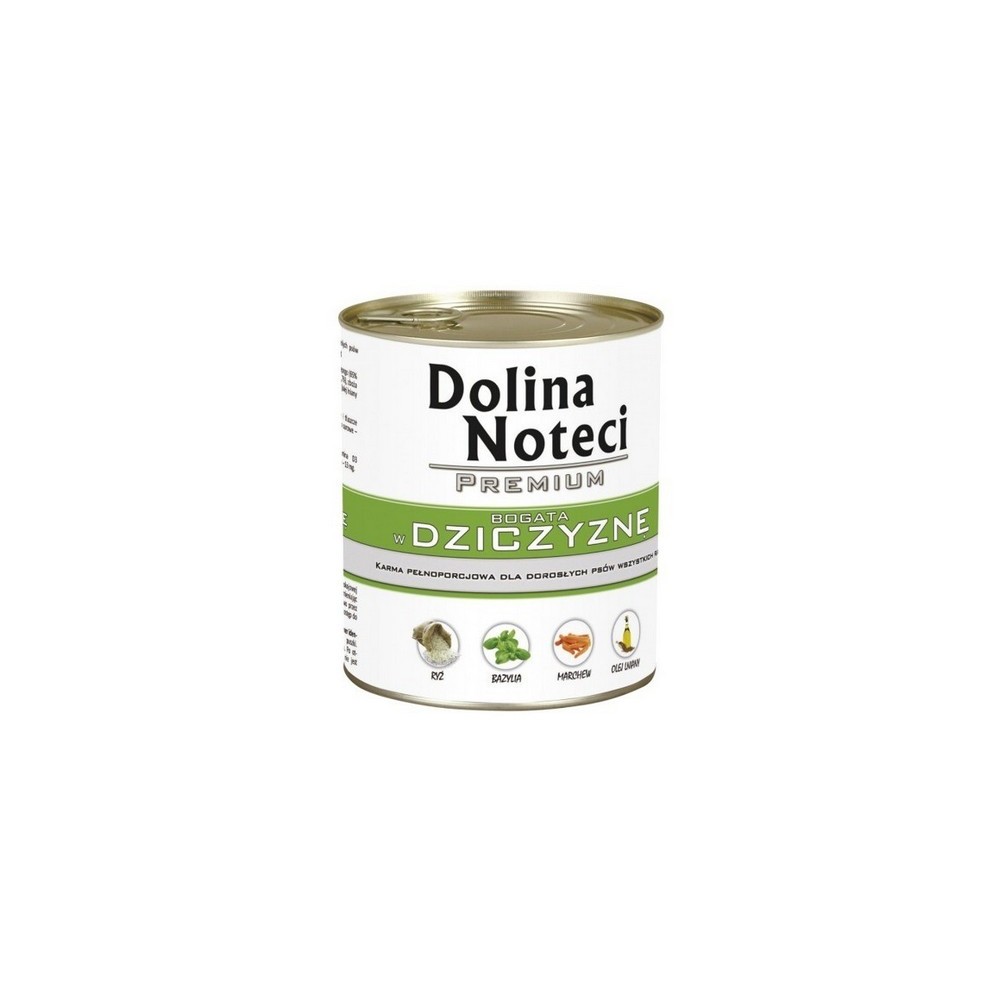 Dolina Noteci Premium Pies Dziczyzna puszka 800g
