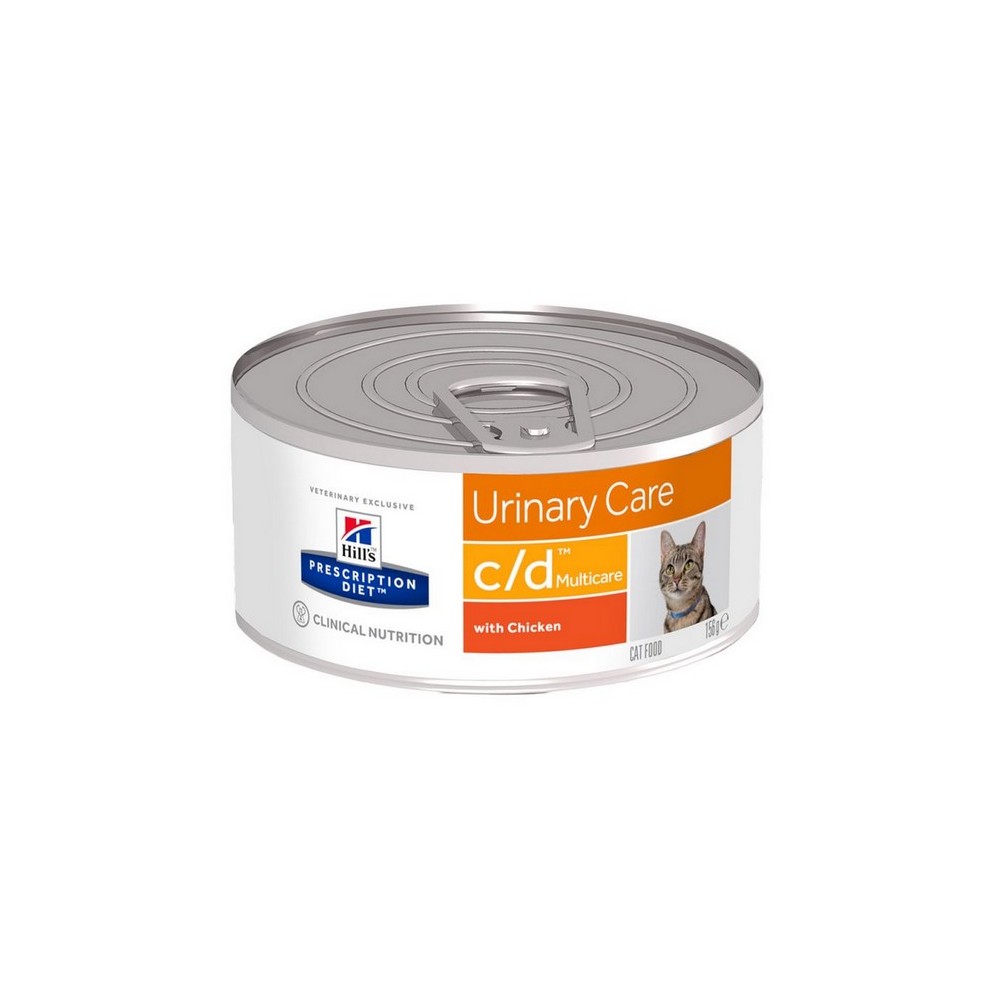 Hill's Prescription Diet c/d Feline z Kurczakiem pasztet puszka 156g